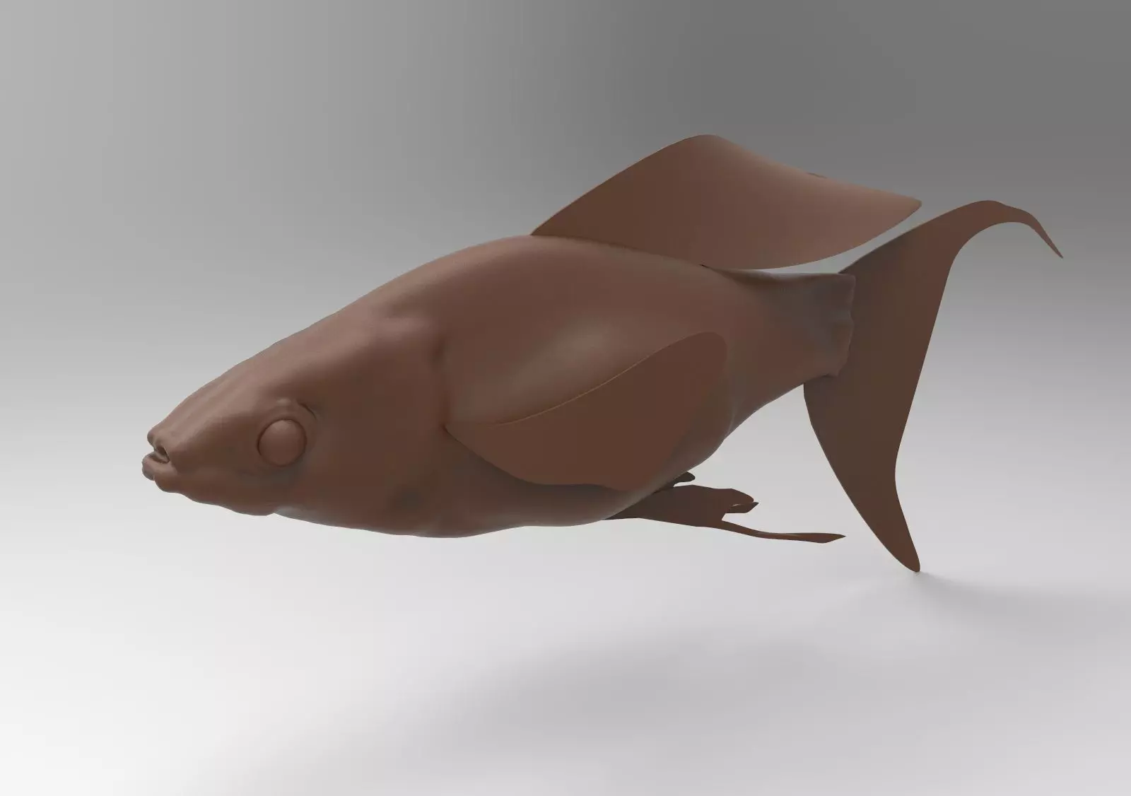 fish mod2 3D print model
