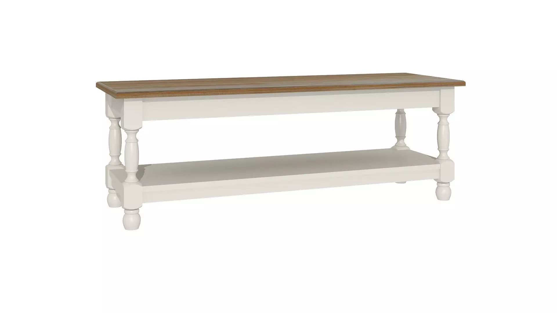 Wooden Table 3D model_0