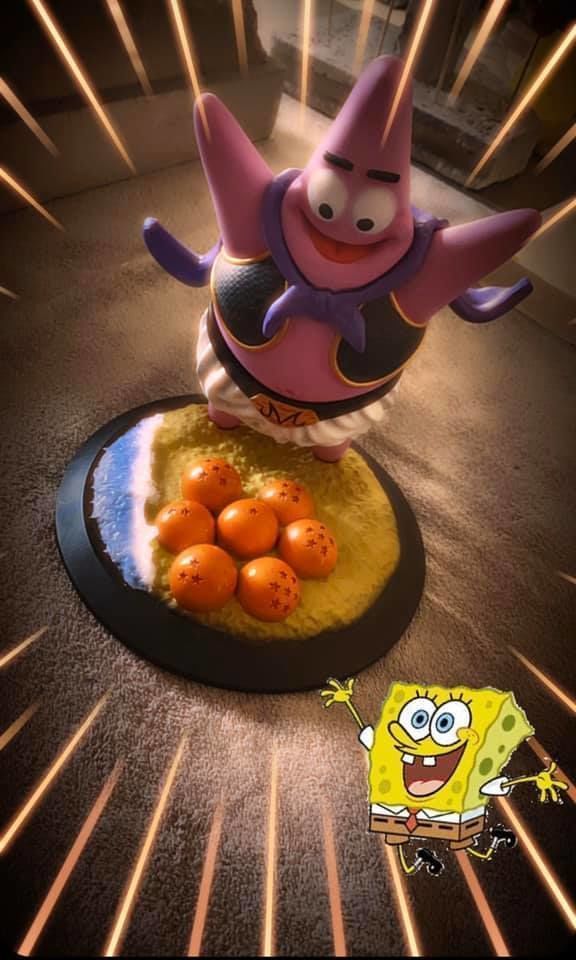 Fat BuuTrick - Mix DBZ - SpongeBob 3D print model_1