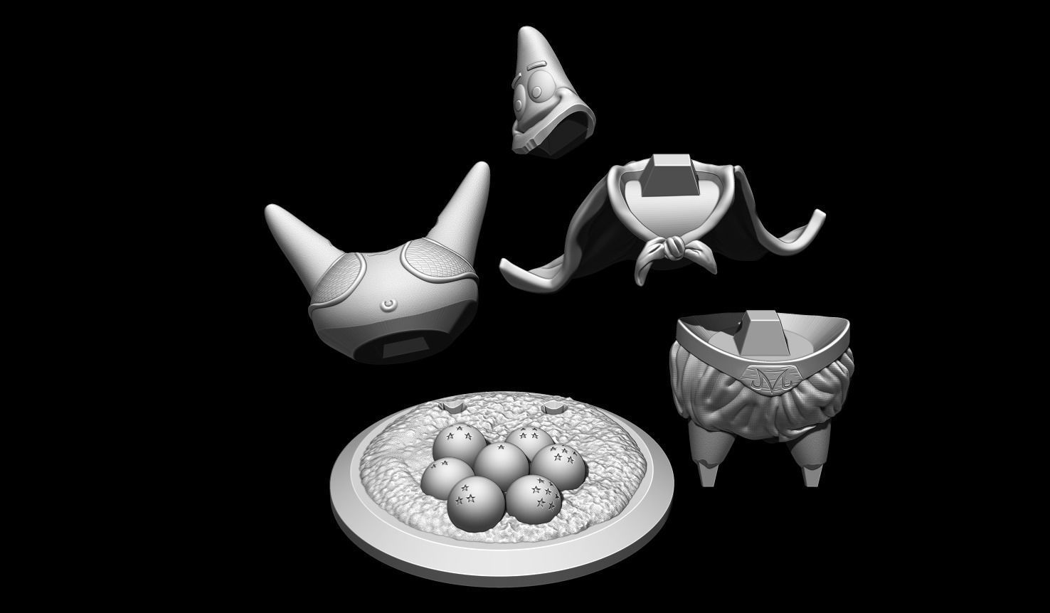 Fat BuuTrick - Mix DBZ - SpongeBob 3D print model_6