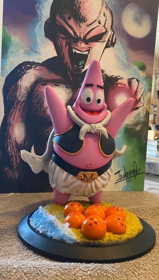 Fat BuuTrick - Mix DBZ - SpongeBob 3D print model_4