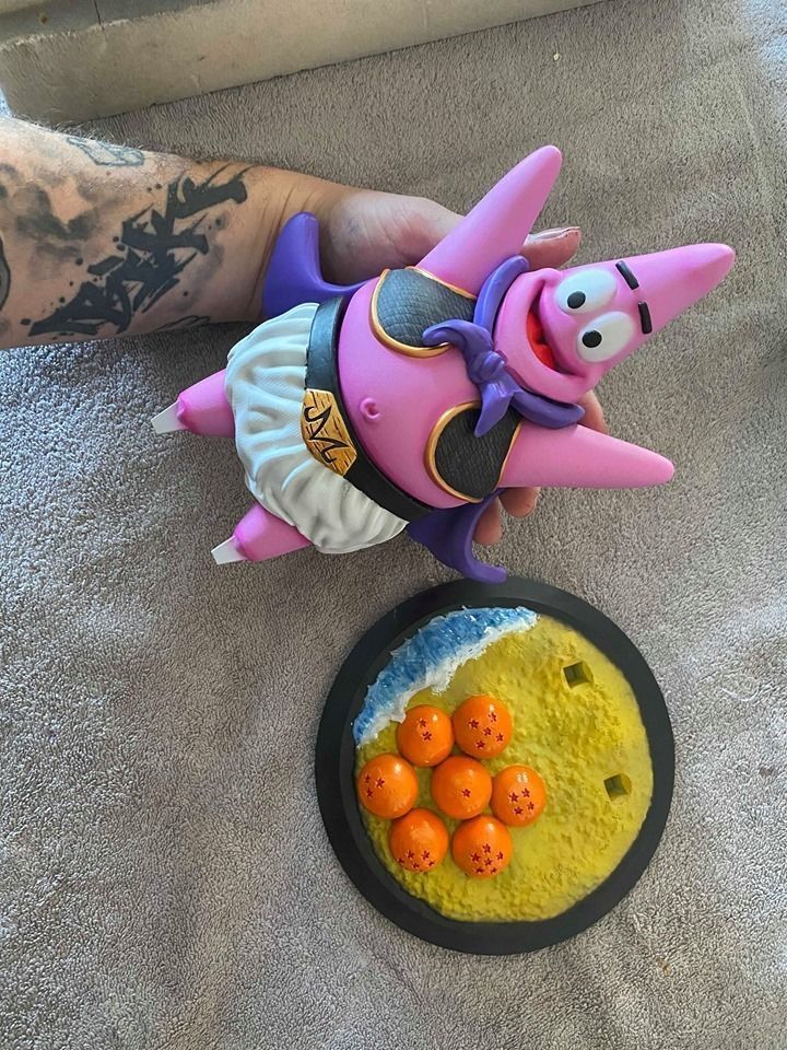Fat BuuTrick - Mix DBZ - SpongeBob 3D print model_5