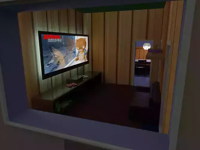 Low Poly Zombie Town