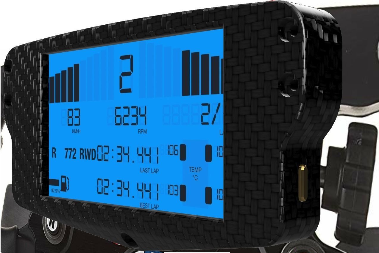 Thrustmaster F1 Wheel Addon stand for iPhone 5 5S 5SE 3D print model_1