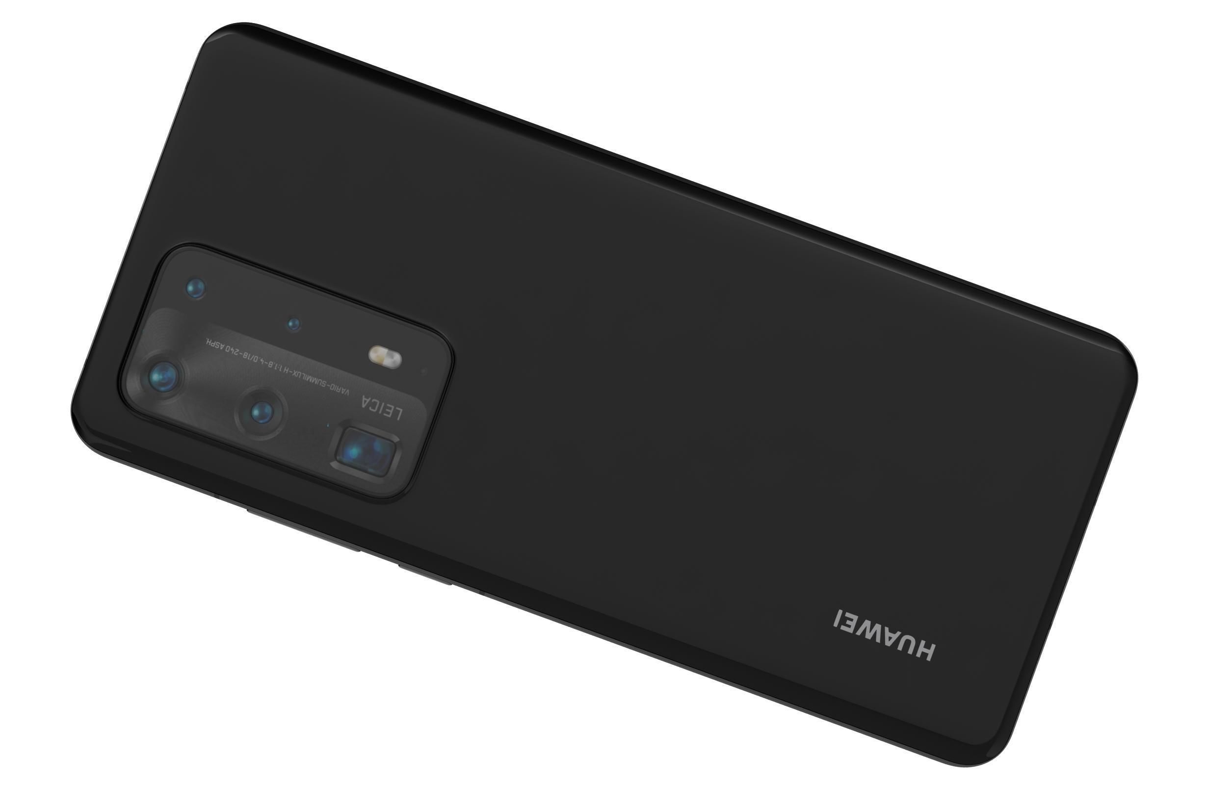 Huawei P40 Pro Plus Black 3D model_7