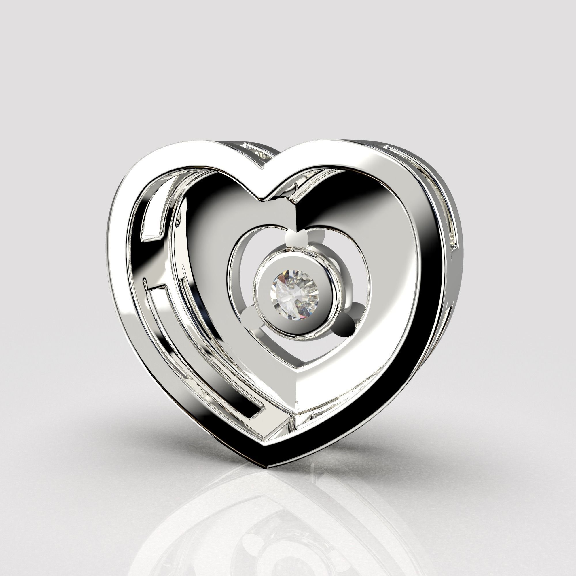 You are in my heart 3D print model_5