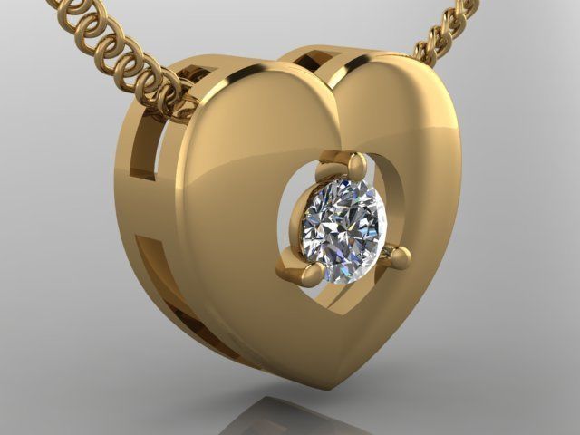 You are in my heart 3D print model_16