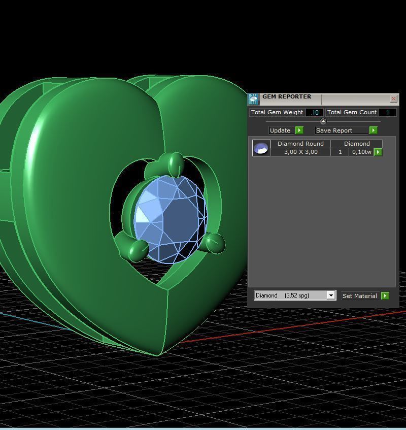 You are in my heart 3D print model_6