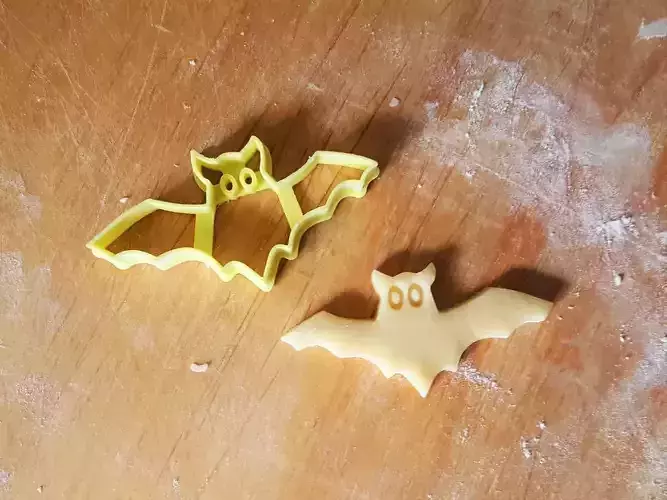 Bat cookie cutter