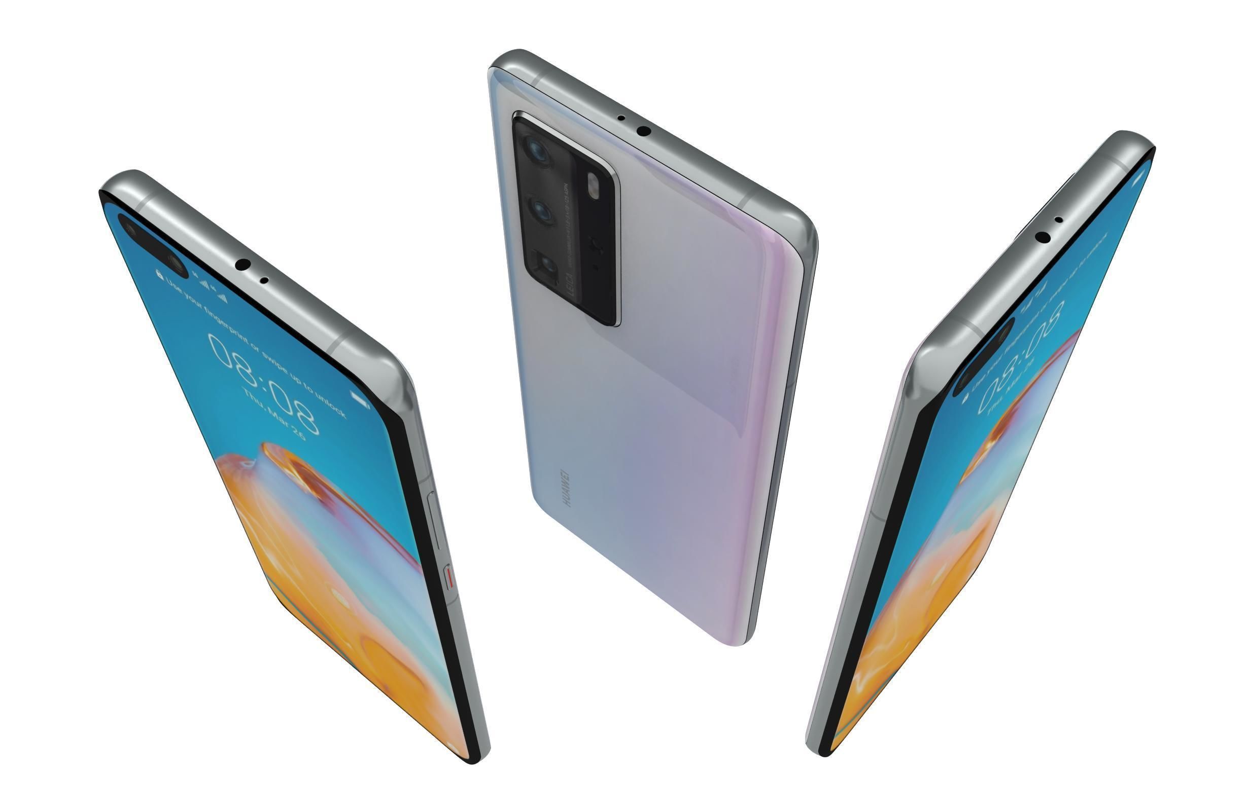 Huawei P40 Collection 3D model_58