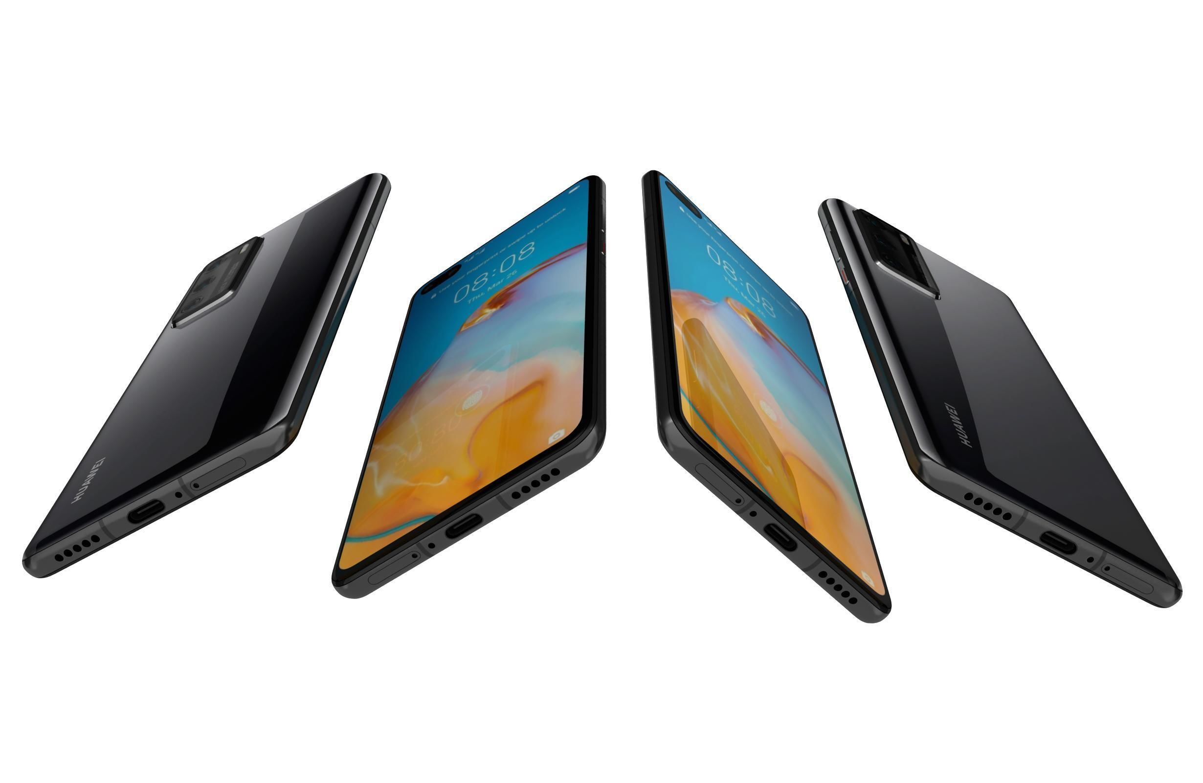 Huawei P40 Collection 3D model_23