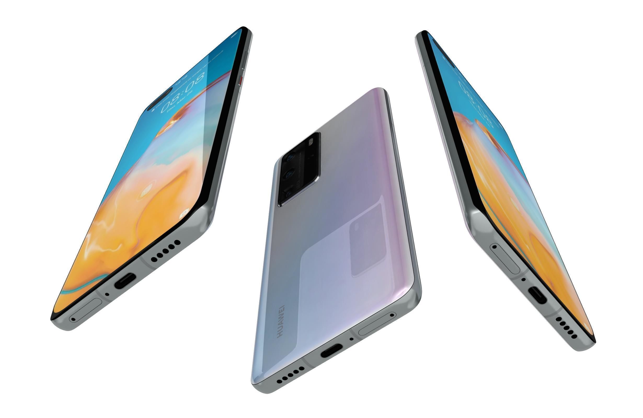 Huawei P40 Collection 3D model_60