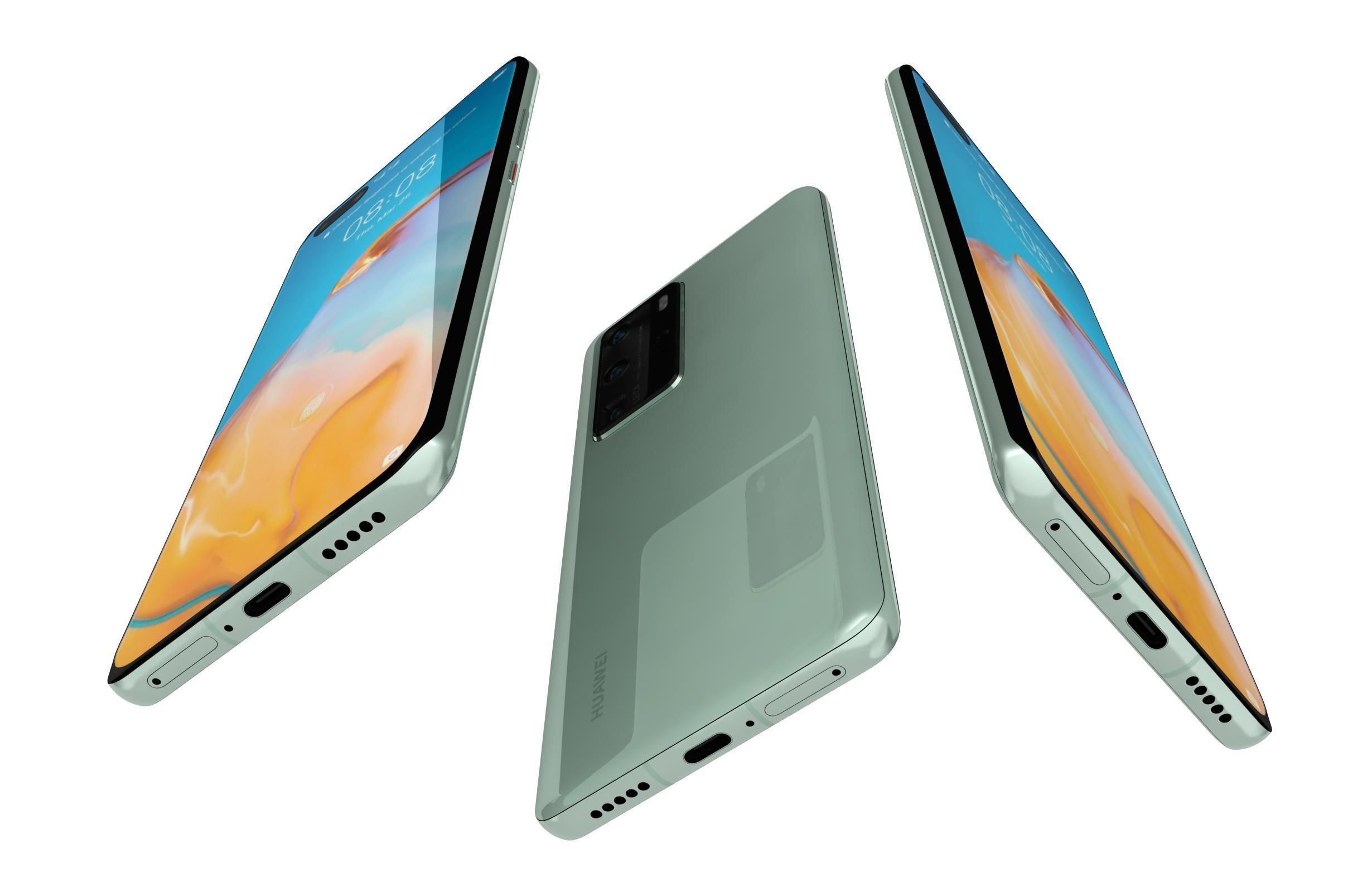 Huawei P40 Collection 3D model_63