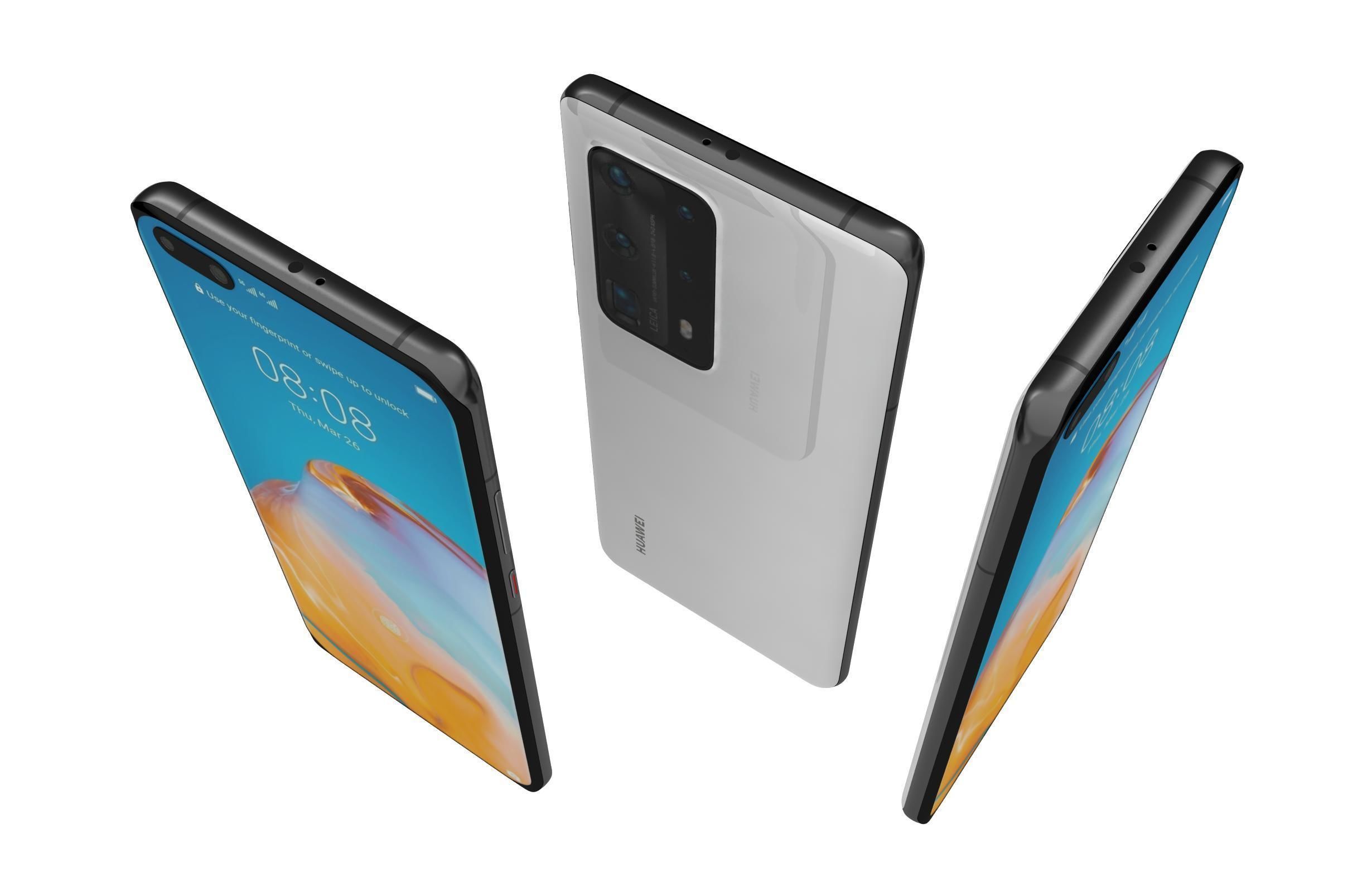 Huawei P40 Collection 3D model_30