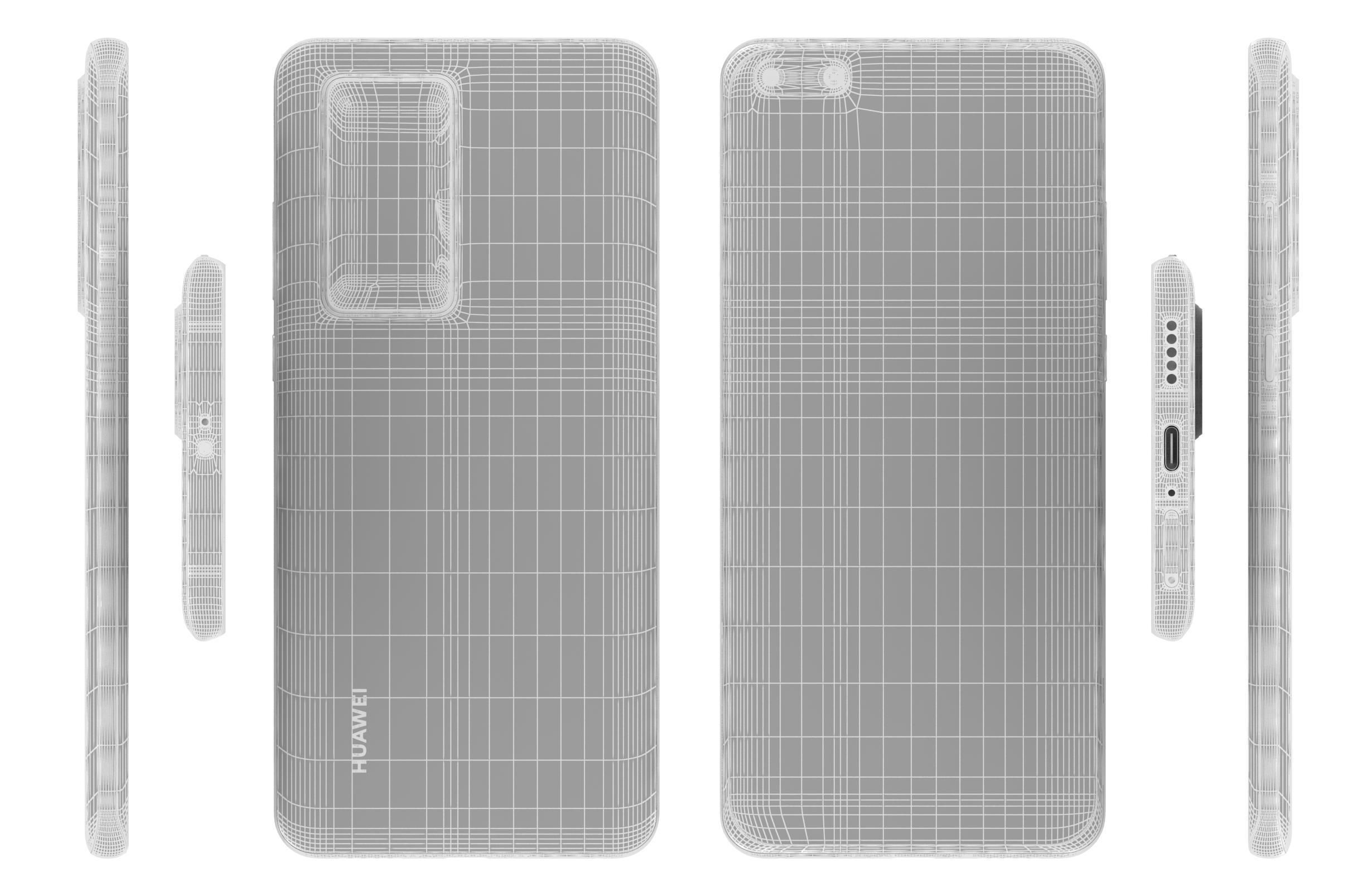 Huawei P40 Collection 3D model_66