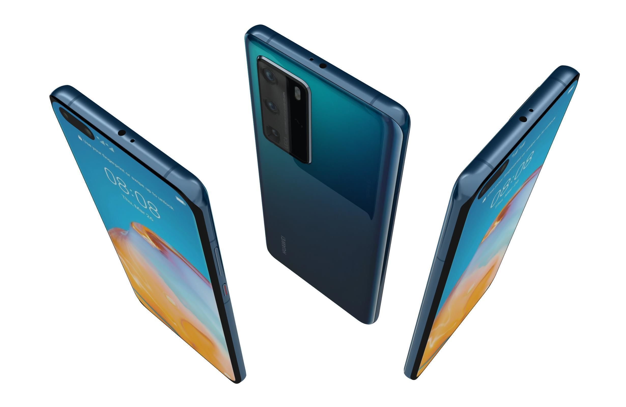 Huawei P40 Collection 3D model_54
