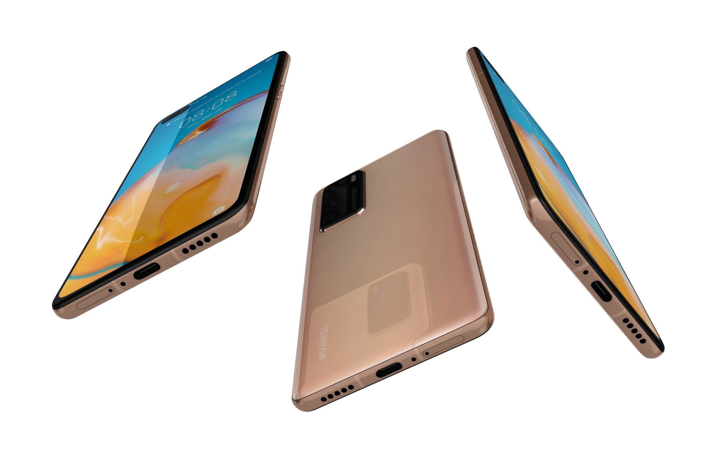 Huawei P40 Collection 3D model_18