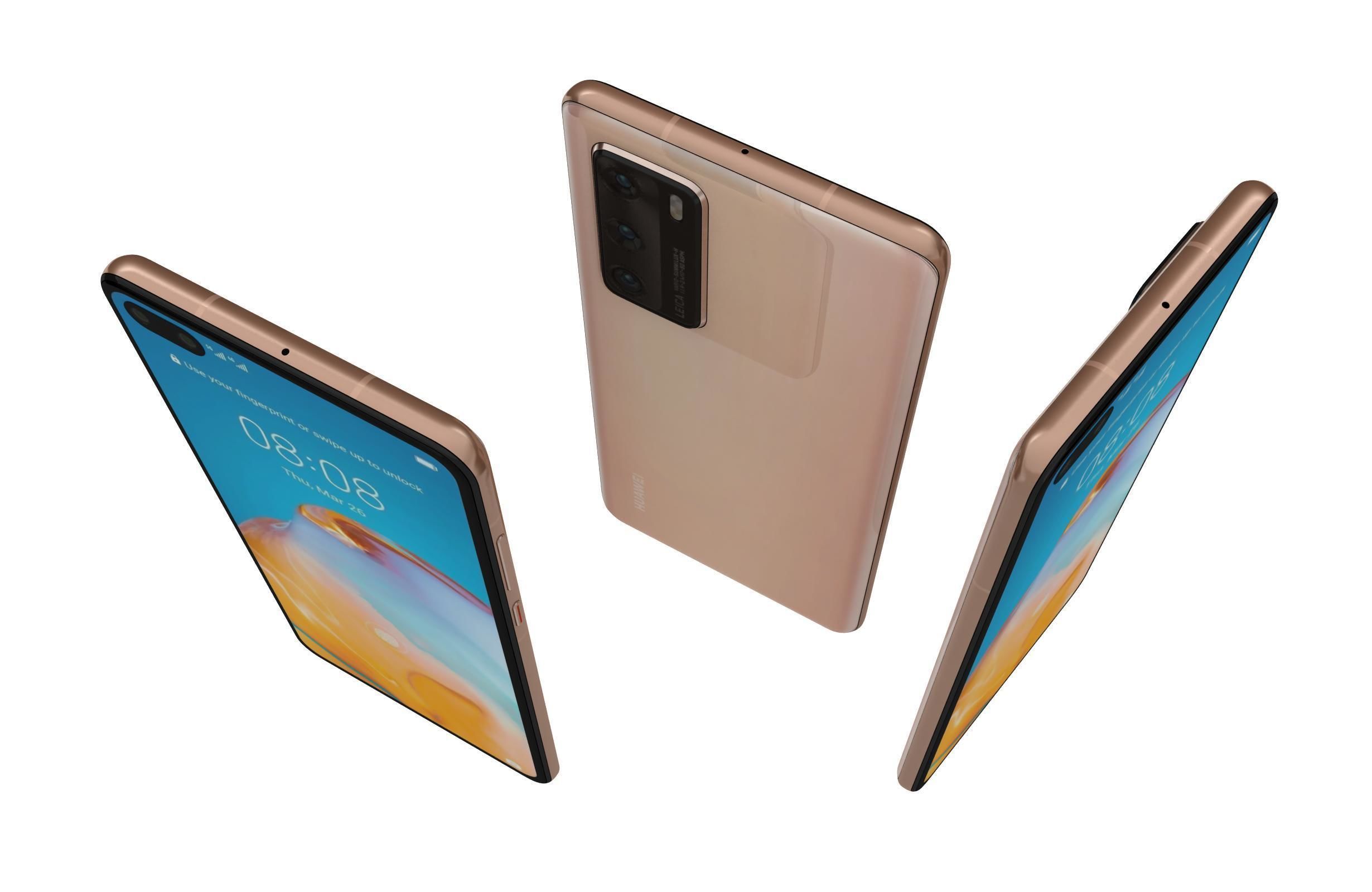 Huawei P40 Collection 3D model_20