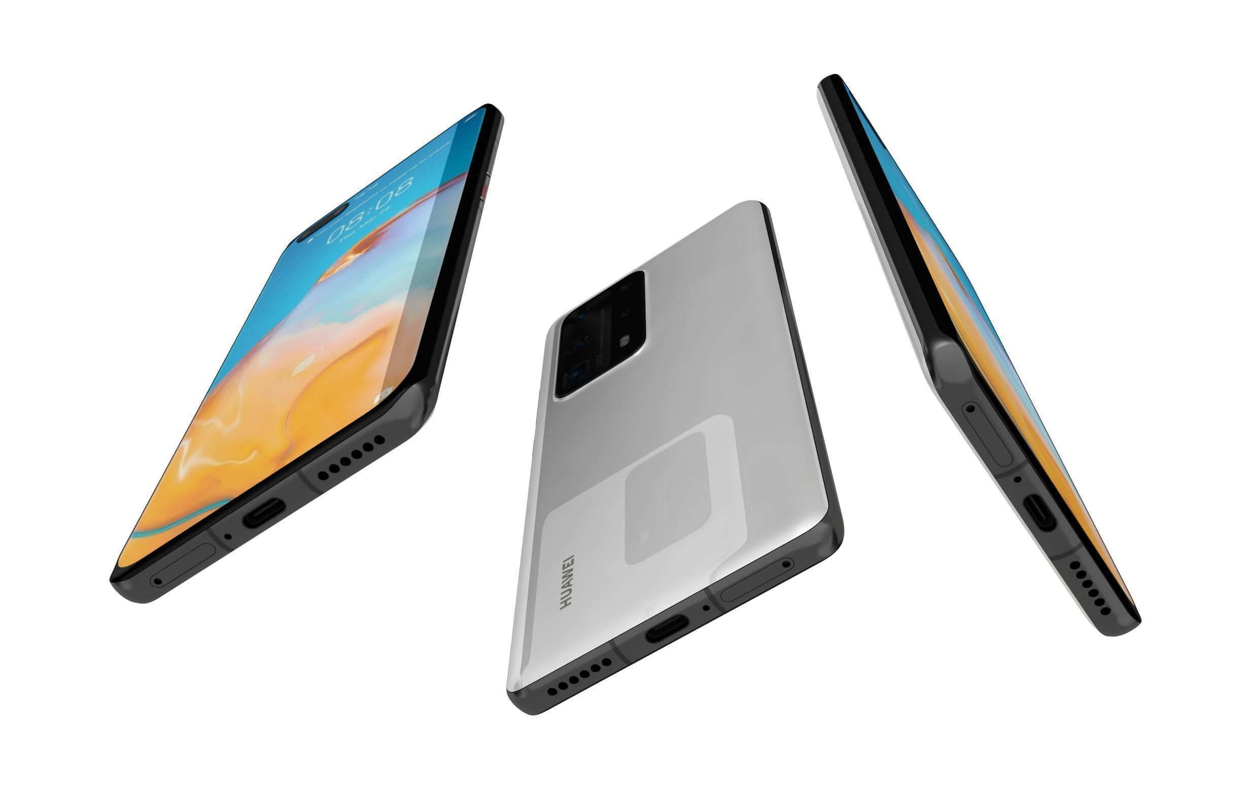 Huawei P40 Collection 3D model_32