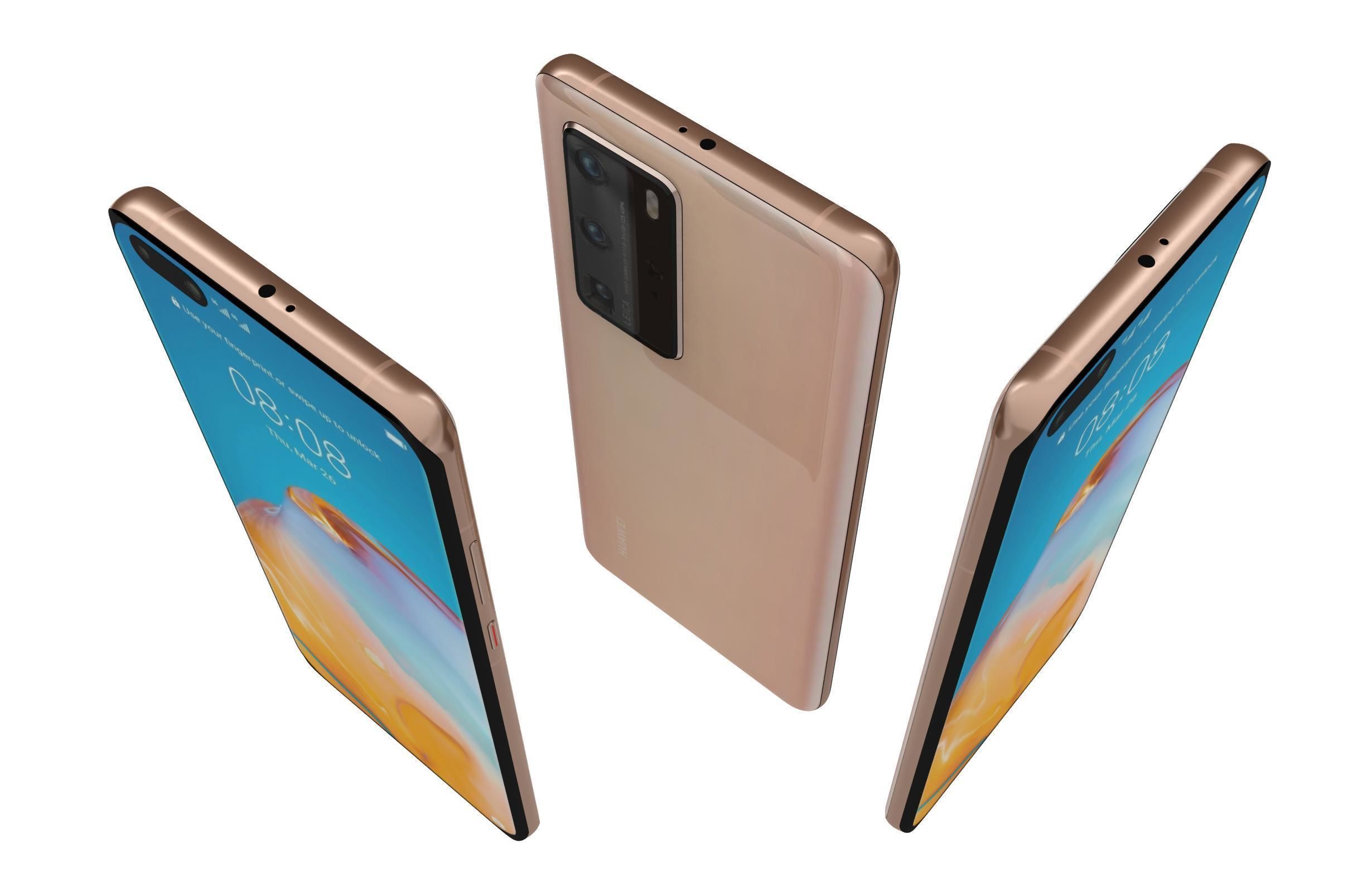 Huawei P40 Collection 3D model_50