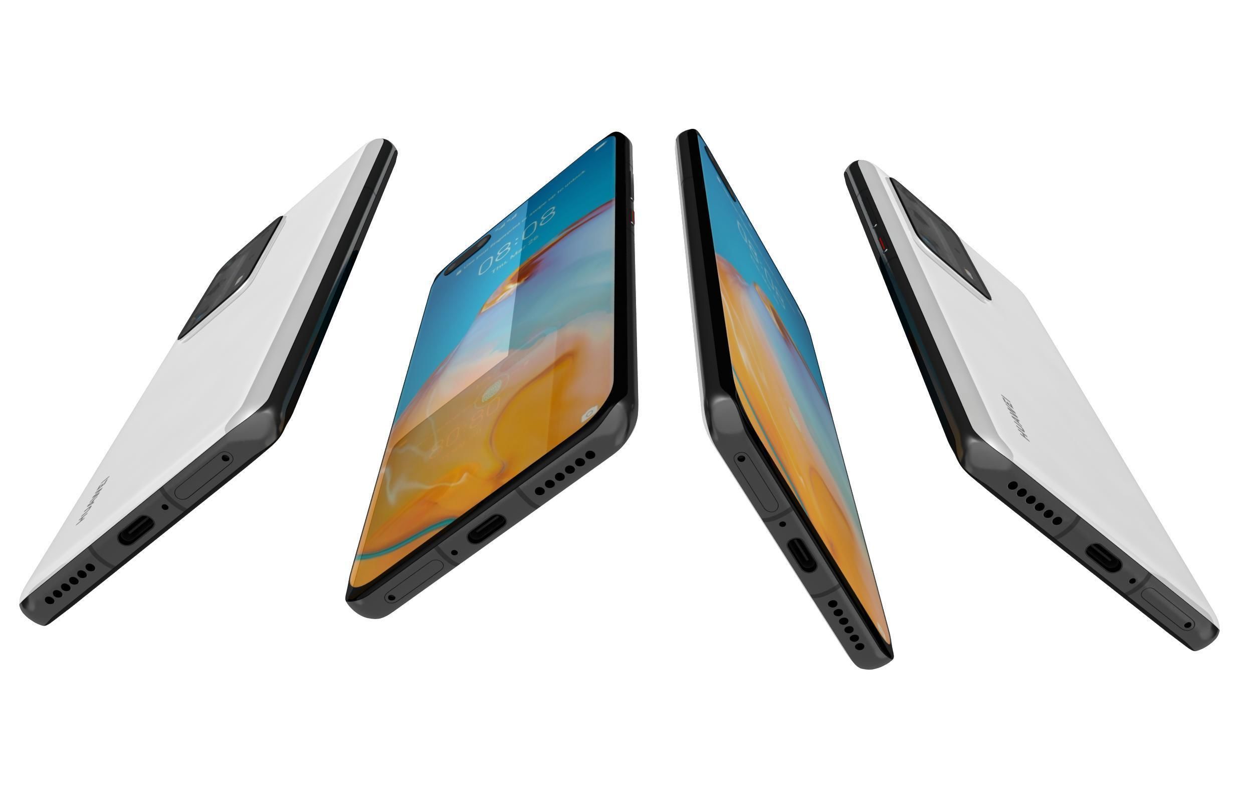 Huawei P40 Collection 3D model_31