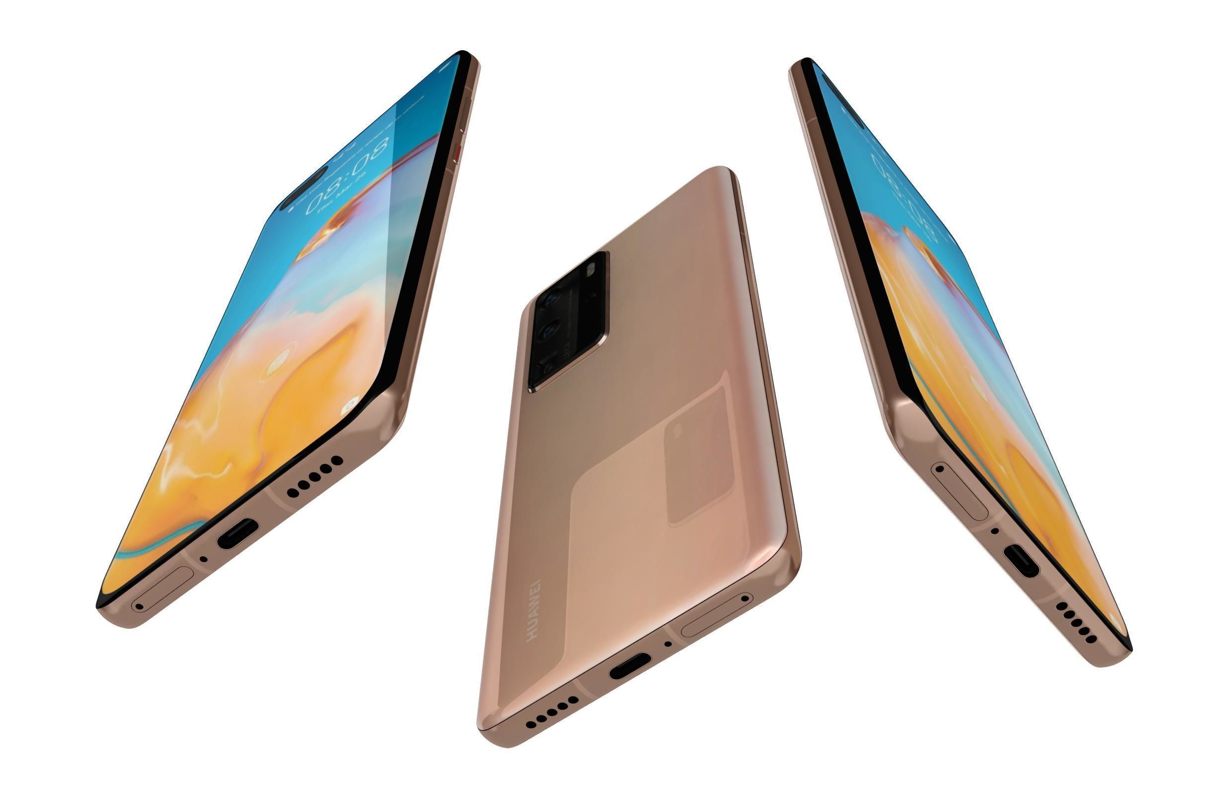 Huawei P40 Collection 3D model_51