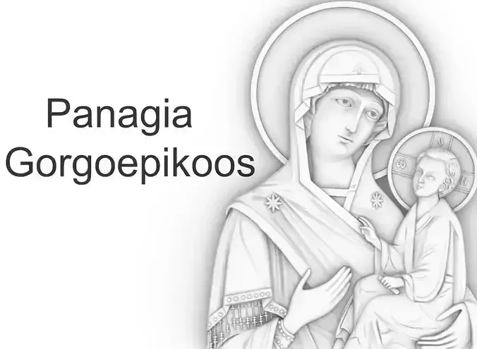 vergin mery orthodox 3D print model