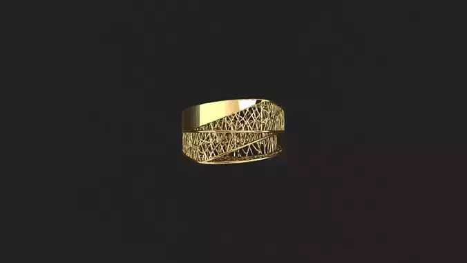 AR-TRK-Z053 gold ring