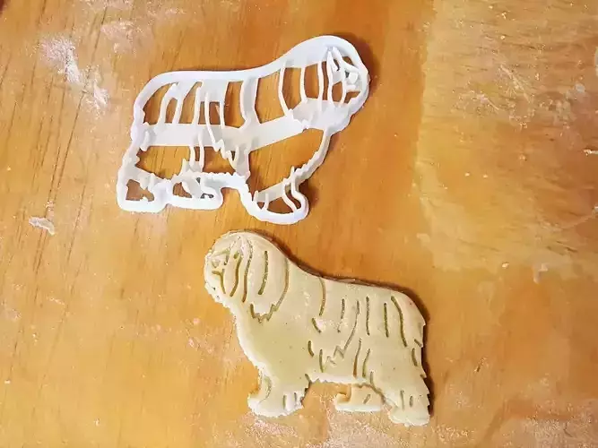 Sheepdog cookie cutter v2