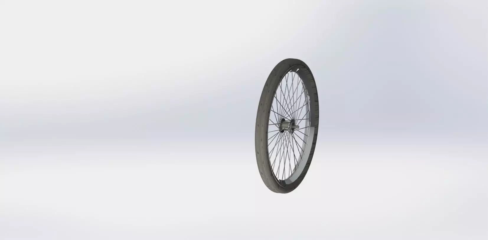 wheel bicycle 3D model