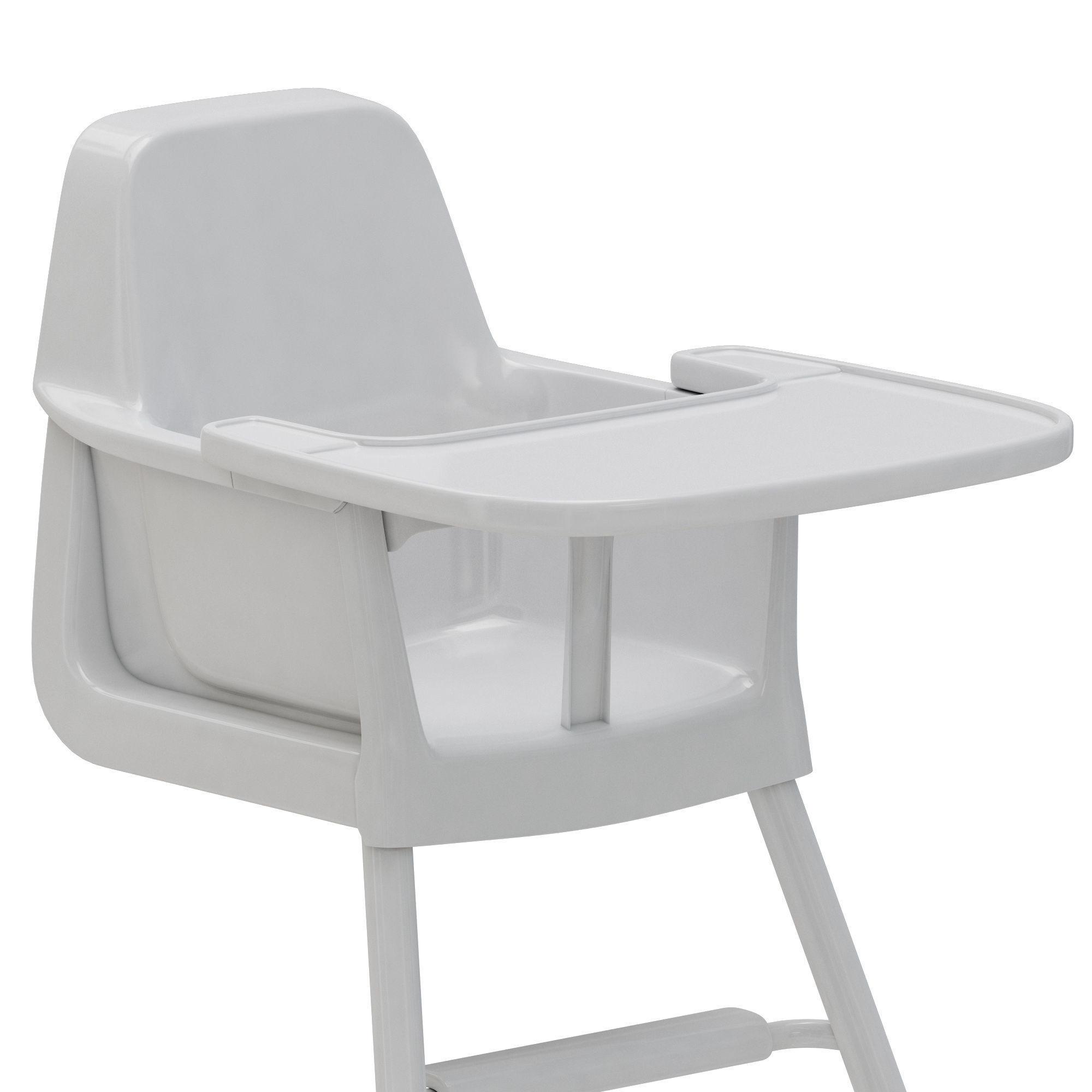 LANGUR baby high chair 3D model_8