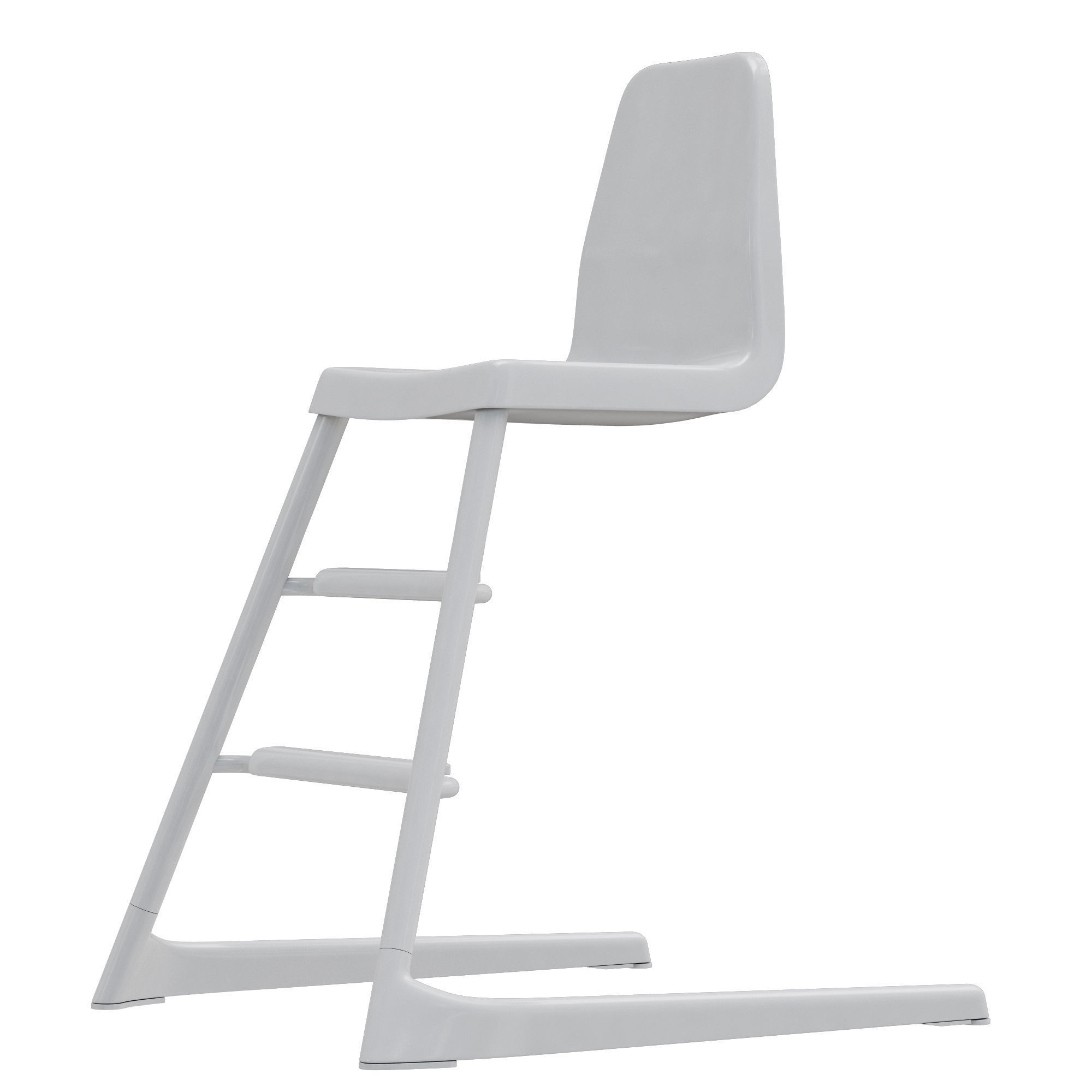 LANGUR baby high chair 3D model_7