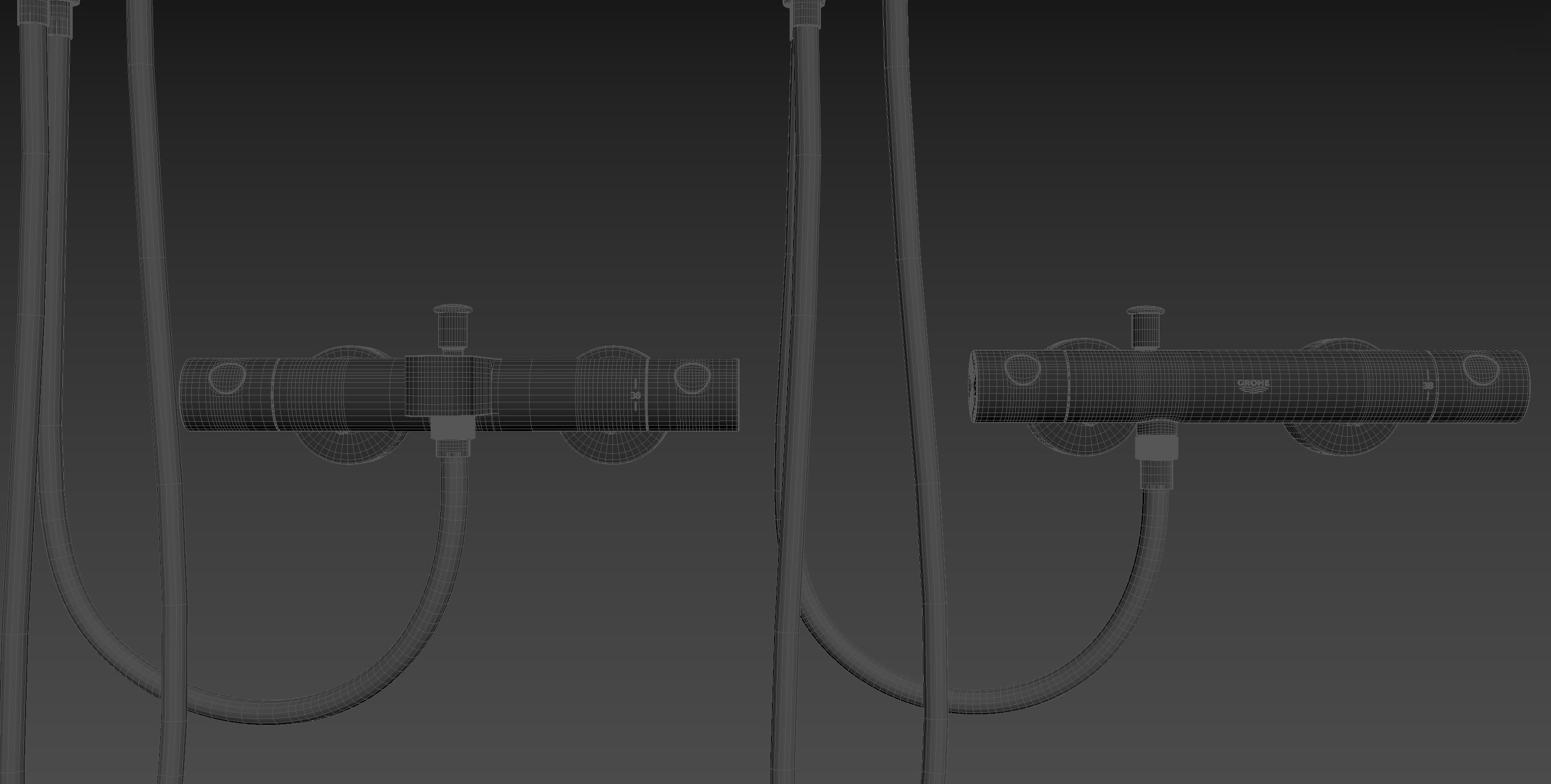 Grohe Tempesta System 200  3D model_3