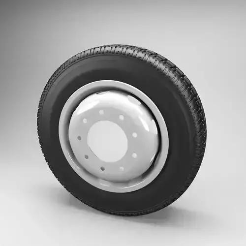 Wheel Truck 3D model