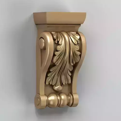 Corbel 002 3D model