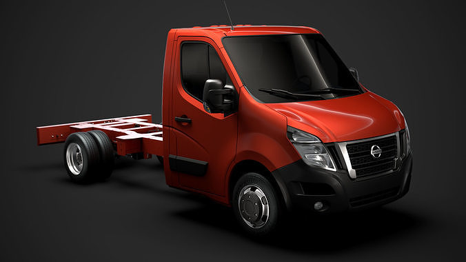 Nissan NV400 SingleCab DW E20 Chassis 2020 3D model