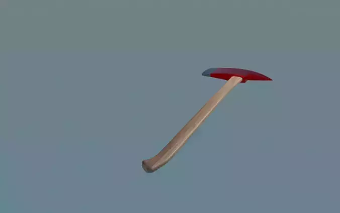 Fire axe Low-poly 3dmodel