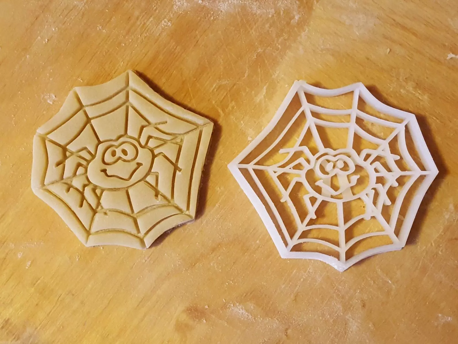 Spider cookie cutter 3D print model_0