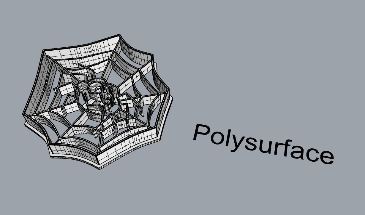 Spider cookie cutter 3D print model_3