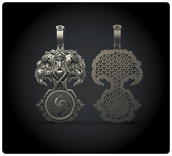 Pagans Veles charm 3D print model