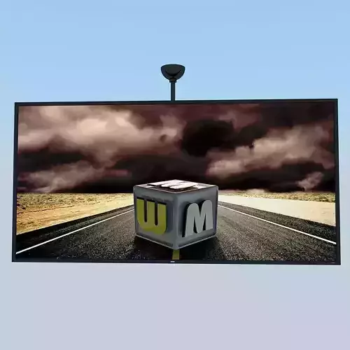 LCD Big Screen MAX 2011 3D model