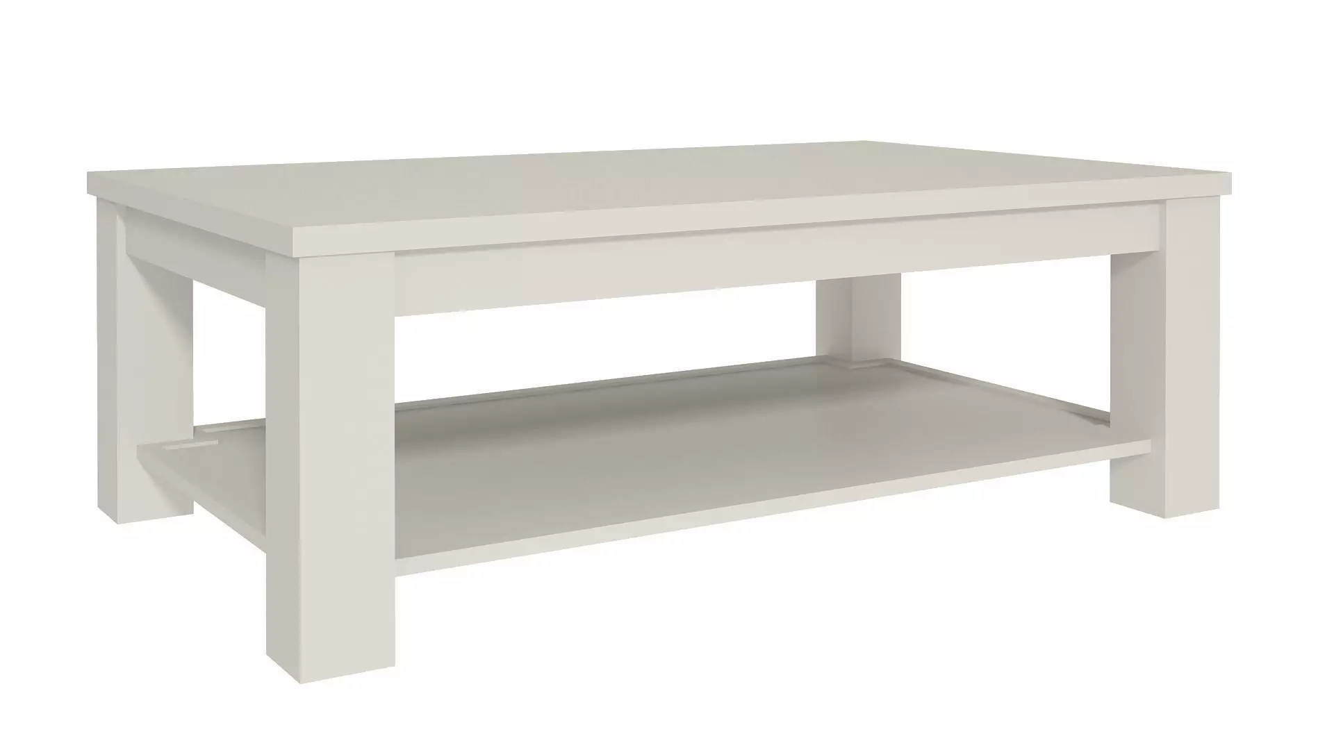 White modern fancy looking table 26 3D model_0