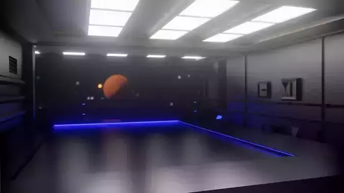 Sci fi interior