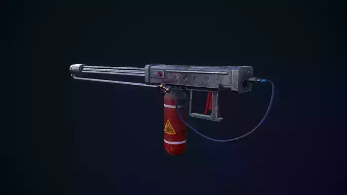 Flamethrower grenade launcher