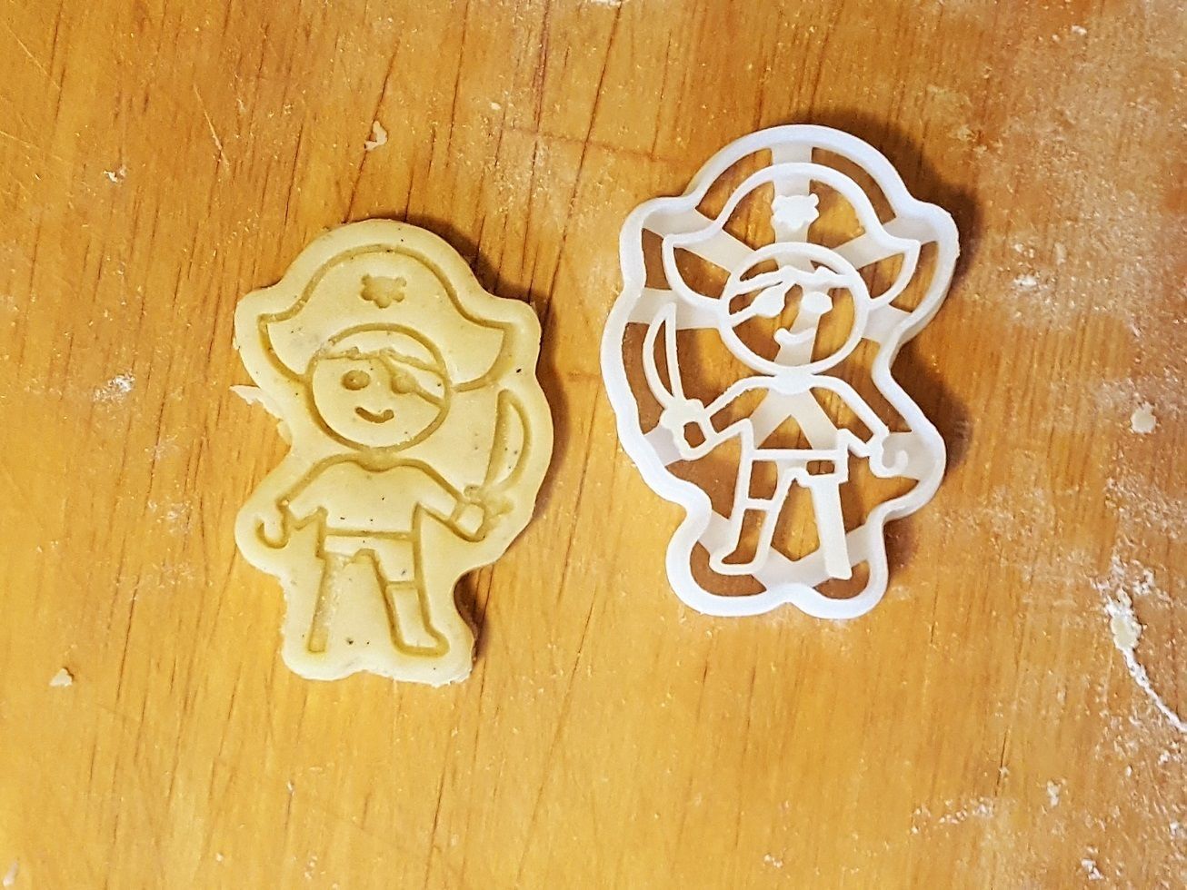 Pirate cookie cutter