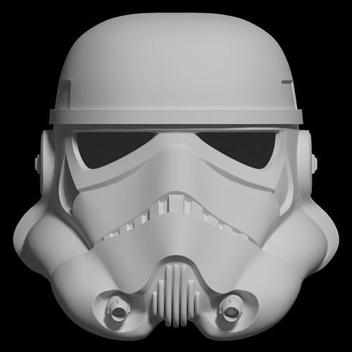 Star Wars A New Hope Stormtrooper Helmet for 3D print 3D print model