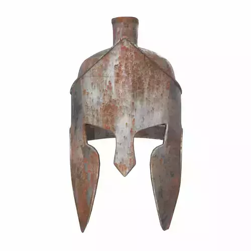 Spartan Helmet Game Ready 3D model