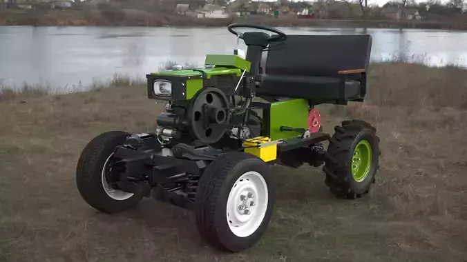 MotoTraktor tractor with seat