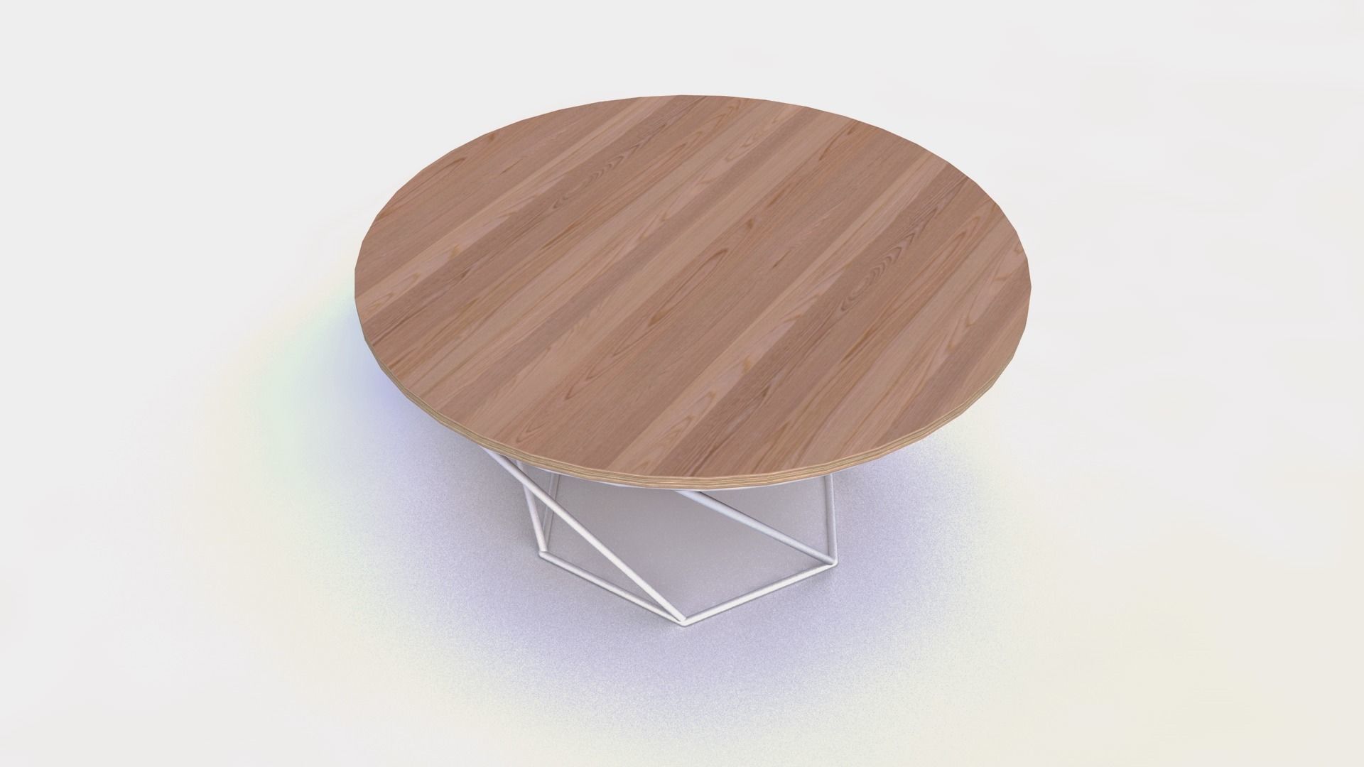 coffee tables set 3D model_1