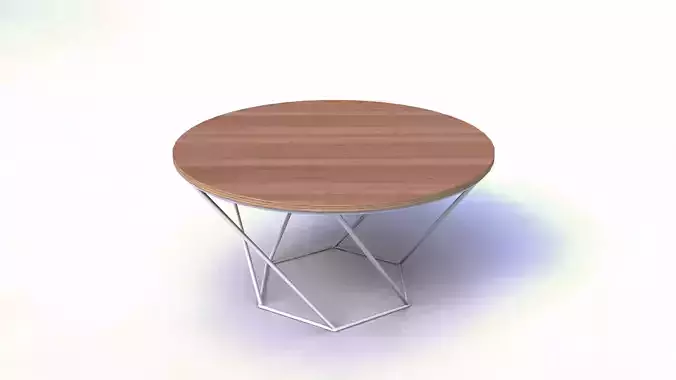 coffee tables set 3D model